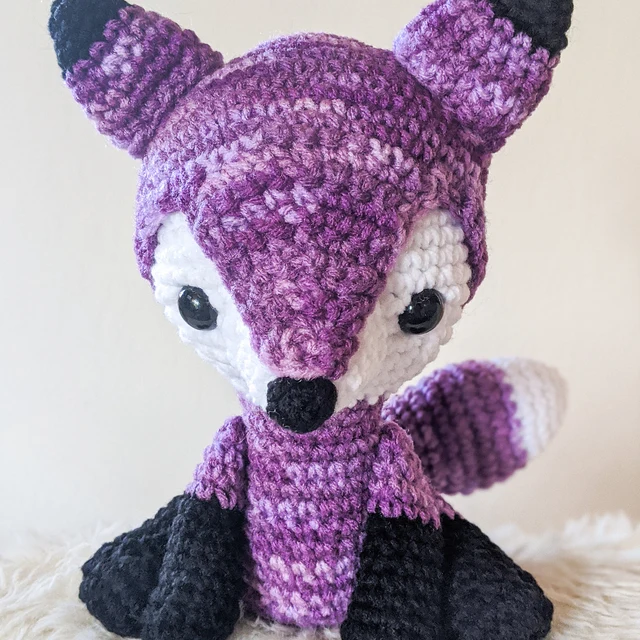 Lavender Snuggle Fox